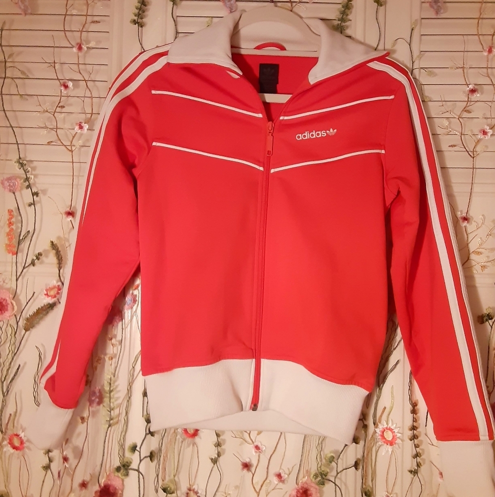 Adidas Red Track Jacket